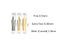 5Pcs 26mm Fountain Pen EF F Nib Stationery Office Supplies Carousel 3