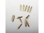 5Pcs 26mm Fountain Pen EF F Nib Stationery Office Supplies Carousel 4