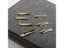 5Pcs 26mm Fountain Pen EF F Nib Stationery Office Supplies Carousel 6