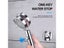 ZhangJi 360 Degrees Rotating Shower Head Double-sided Sprayer Turbocharged With Carousel 8