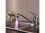 LED Water Faucet Light Colorful Changing Glow Shower Head Kitchen Tap Faucet Carousel 4