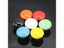 39.5mm Colorful Ceramic Door Handle Round Cabinet Knob Furniture Accessory Carousel 1