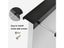 WV Invisible Handles For Kitchen Cabinet 500mm Black Gold Knobs Carousel 5