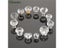 Diamond Clear Crystal Glass Transparent Acrylic Door Knob Furniture Cupboard Carousel 3