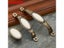 NAIERDI Zinc Alloy Ceramic White Cabinet Handles Drawer Knobs Carousel 6