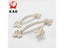 KAK Zinc Ivory White Cabinet Handles For Kitchen Cupboards Carousel 8