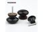 Black Furniture Natural Wood Cabinet Drawer Pull Wardrobe Beech Round Door Carousel 3