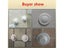 80mm Round Wall Hole Dust Cover Self-Adhesive Plastic Decorative Cap For Carousel 5