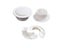 Air-conditioning Hole Decorative Cover White Plastic Wire Hole Cover Carousel 6