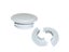 Air-conditioning Hole Decorative Cover White Plastic Wire Hole Cover Carousel 7