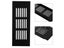 Wardrobe Air Vent Grille 60mm Aluminium Cabinet Ventilation-Cover For Carousel 4