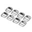 alloy ladder lock buckles 10pcs 1 Inch Metal Adjustable Release Buckle Strong Carousel 3