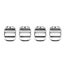 alloy ladder lock buckles 10pcs 1 Inch Metal Adjustable Release Buckle Strong Carousel 4