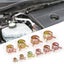 10 Pcs Spring Hose Clamp 5mm-22mm Reusable Optional Clamp Carousel 7
