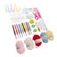 crochet yarn kit crochet hook kit crochet starter kit crochet needle set crochet Carousel 3