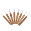 crochet tools kit 20Pcs/Lot Crochet Hooks Needles Bamboo Handle Weave Sewing Carousel 3
