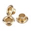 Brass Eyelets Grommets with Washers for Leather Craft Sewing (Gold) Carousel 3