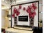 Beibehang Custom Wallpaper 3D Living Room Bedroom TV European Jewelry Flower TV Carousel 3