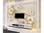 Beibehang Custom Wallpaper 3D Living Room Bedroom TV European Jewelry Flower TV Carousel 4