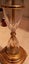 Glass and metal ashtray stand Carousel 6