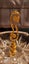 Glass and metal ashtray stand Carousel 7