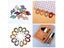 Colored Cork Fabric Faux Leather Sheets 20x30cm For DIY Sewing Accessories Carousel 6