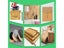 1 Roll 20*120cm Natural Cork Leather Sewing Fabric Wood Grain Material For Carousel 6