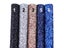 134cm Black White Silver Red Plain Chunky Glitter Fabric Roll Twill Backing For Carousel 3