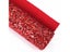 134cm Black White Silver Red Plain Chunky Glitter Fabric Roll Twill Backing For Carousel 6