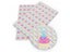 20x33cm Cake Candy Printed Synthetic Leather DIY Bow Knot Bags Fabric 1Yc13877 Carousel 6