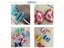 Chunky Glitter Fabric A4 Colorful Faux Leather Sheets Sequin Hairbow DIY Carousel 3