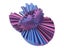 3D Printed Gear Ball Spinner Sphere Cube Stress Relief Fidget Toy Gradient Red Carousel 3