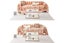 Boho Sofa Plaid Blanket Geometry Couch Cover Ethnic Sofa Cover Slipcover-Orange Carousel 7