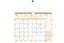 Wall Calendar 2024-2025 Large Poster Printing Planner Calendar Easy To Hang-ST2 Carousel 1