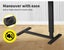 Levede Standing Desk Height Adjustable Sit Stand Office Computer Table Shelf USB Carousel 6