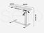 Levede Standing Desk Height Adjustable Sit Stand Over Bed Laptop Table Shelf USB Carousel 10
