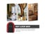 Wall Mounted Key Storage Box 4Digital Combination Password Security Code Lock Carousel 4