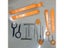DEKO 1 Set 12 Pcs Plastic Car Radio Door Clip Panel Trim Dash Audio Removal Pry Carousel 4