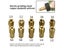 11PCS/Set Brass Drill Chucks Collet Bits 0.5-3.2mm 4.8mm Shank Screw Nut For Carousel 6