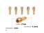 Electric Grinding Accessories 10Pcs 3.2mm-0.5mm Mini Drill Brass Collet Chuck Carousel 3