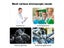 Adjustable 1600X Microscope Handheld Digital Microscope Endoscope USB Interface Carousel 5