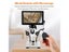 LCD 7 Inch Digital Microscope HD USB Microscope With Wired Remote 1200X Carousel 5