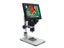 Big Size G1200 Electronic Digital Microscope 12MP 7 Inch Large Base LCD Display Carousel 5