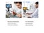 7 Inch LCD HD Video Microscope With130X C Mount Lens Electronic Microscope Carousel 7