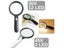 30X Hand Held Large Reading Magnifying Glasses With 12 LED Illuminated Light Carousel 3