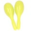music instrument 2Pcs Music Maracas Oval Shaped Plastic Hand Percussion Rattles Carousel 4