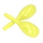 music instrument 2Pcs Music Maracas Oval Shaped Plastic Hand Percussion Rattles Carousel 6