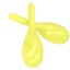 music instrument 2Pcs Music Maracas Oval Shaped Plastic Hand Percussion Rattles Carousel 7