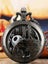 Fashion Lovers Skeleton Quarzt Pocket Watch with Chain Necklace Carousel 1