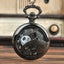 Fashion Lovers Skeleton Quarzt Pocket Watch with Chain Necklace Carousel 5
